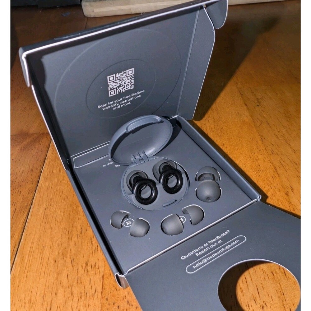 Loop Experience 2 Earplugs Noise Reduction 17dB Black With Case